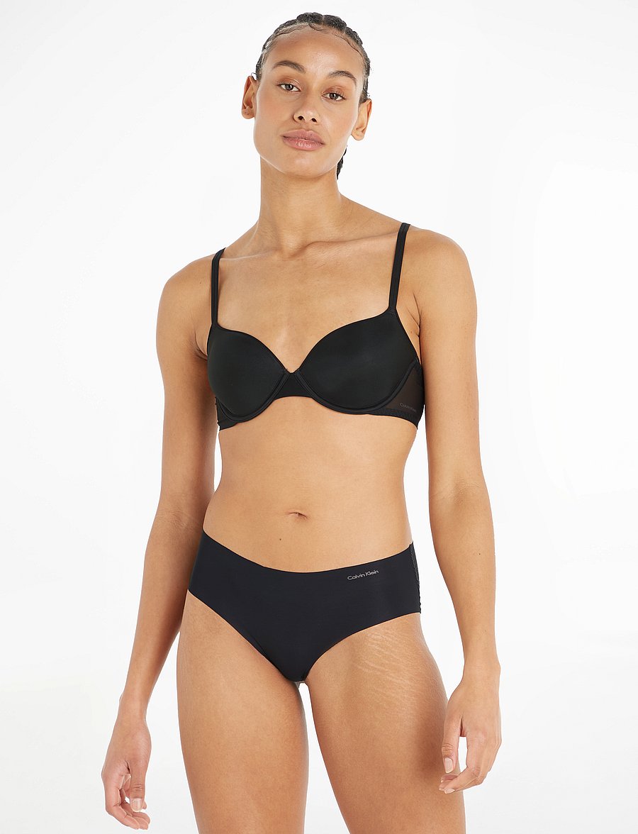 Calvin Klein - LIGHTLY LINED DEMI - t-shirt bh'er - black - 0