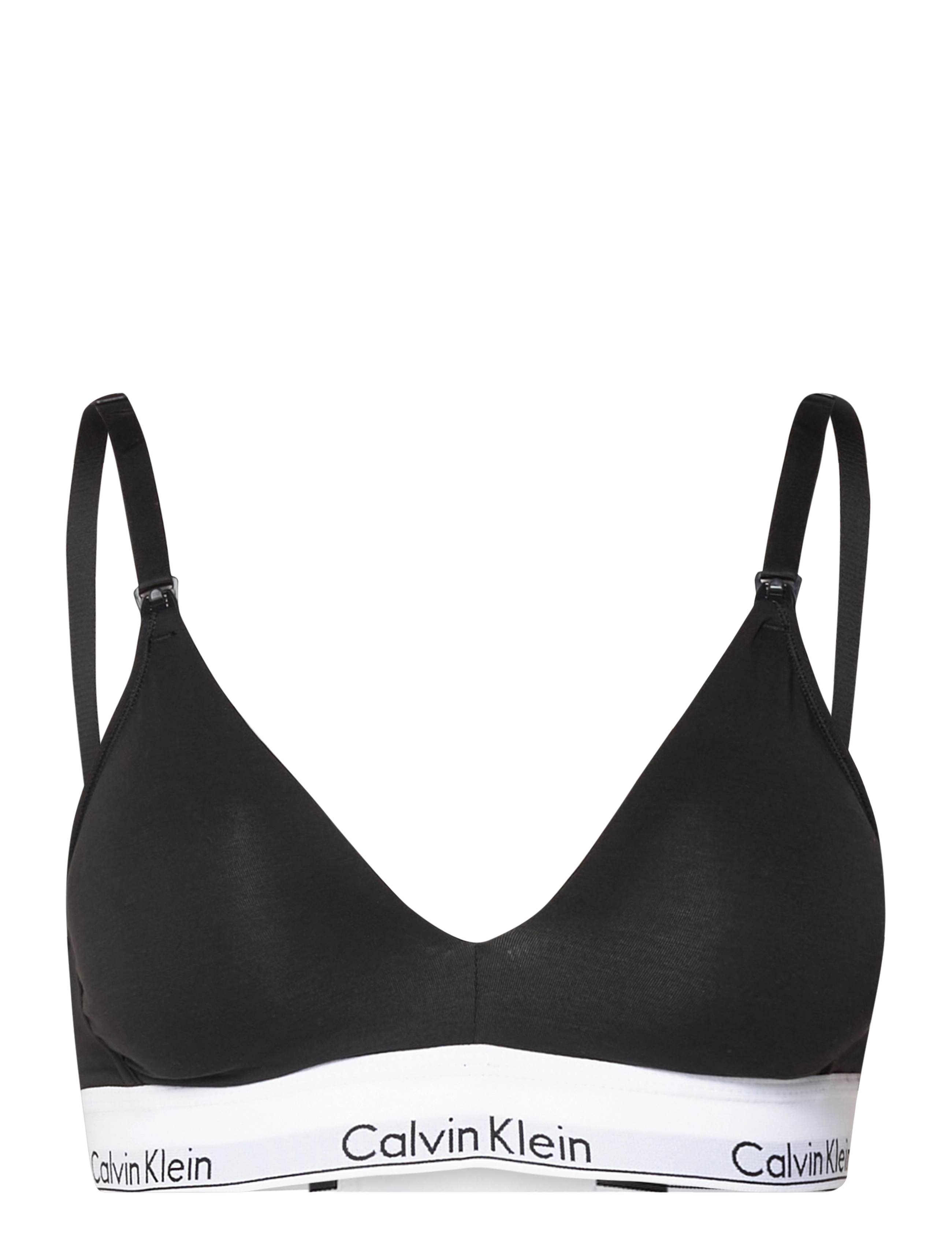Calvin Klein - MATERNITY LIGHTLY LINED TRIANGLE - laveste priser - black - 1