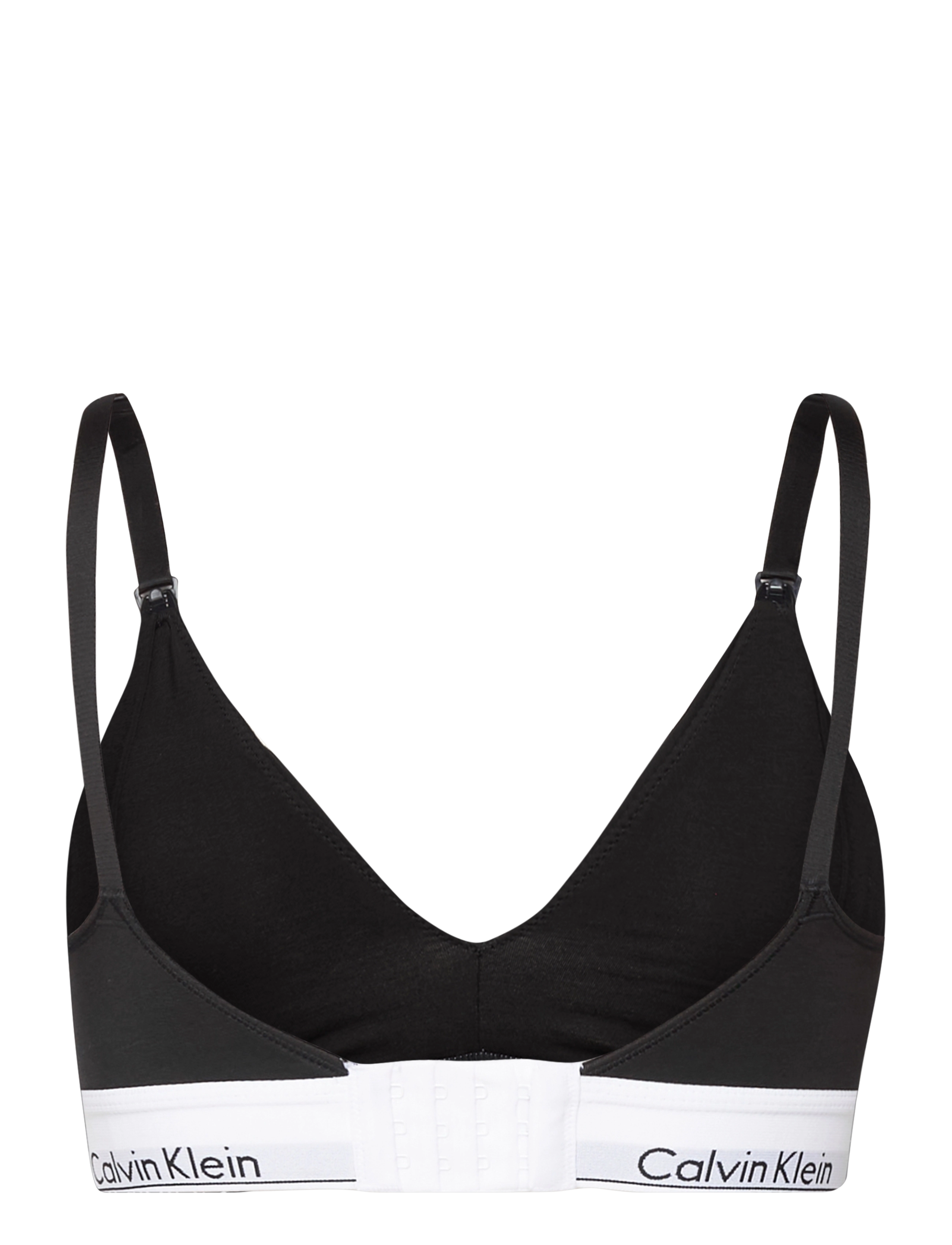 Calvin Klein - MATERNITY LIGHTLY LINED TRIANGLE - laveste priser - black - 2