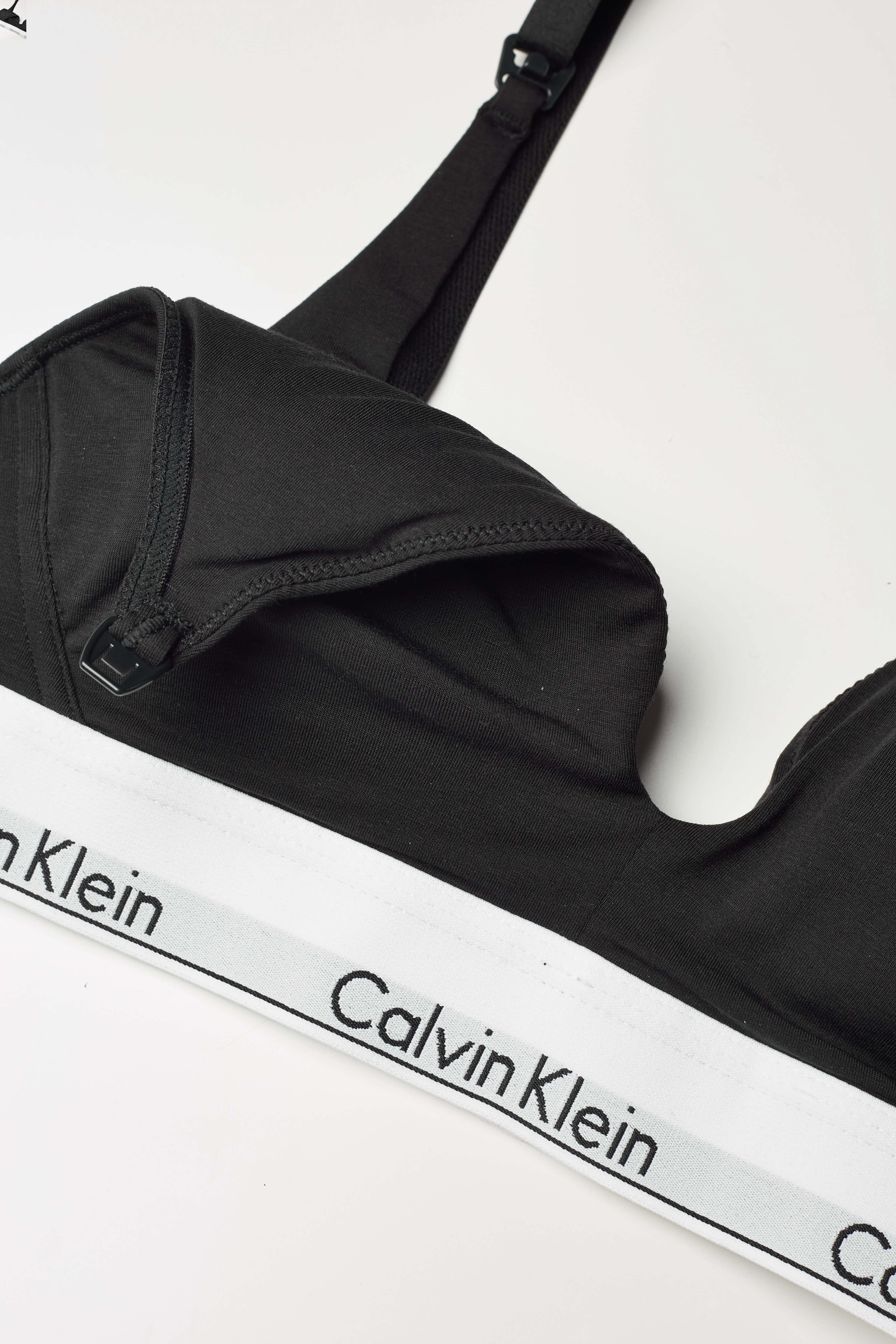 Calvin Klein - MATERNITY LIGHTLY LINED TRIANGLE - laveste priser - black - 4