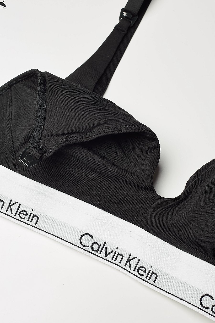 Calvin Klein - MATERNITY LIGHTLY LINED TRIANGLE - laveste priser - black - 4