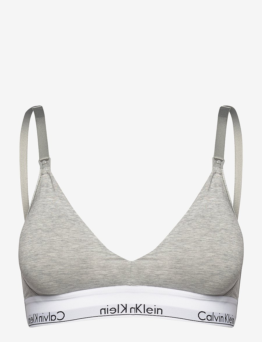 Calvin Klein - MATERNITY LIGHTLY LINED TRIANGLE - grey heather - 1