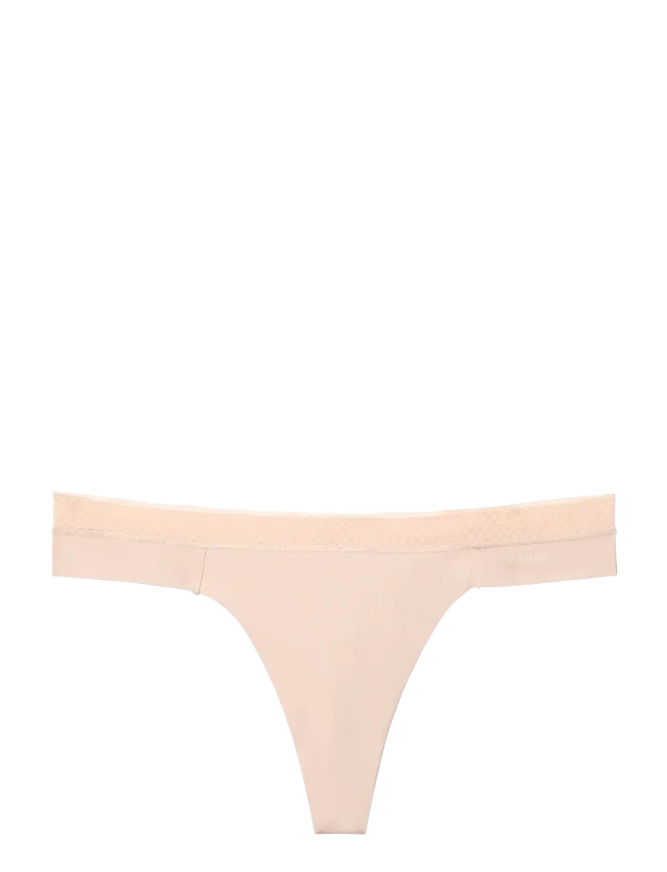 Calvin Klein THONG - Stringtrosor - BEECHWOOD / beige
