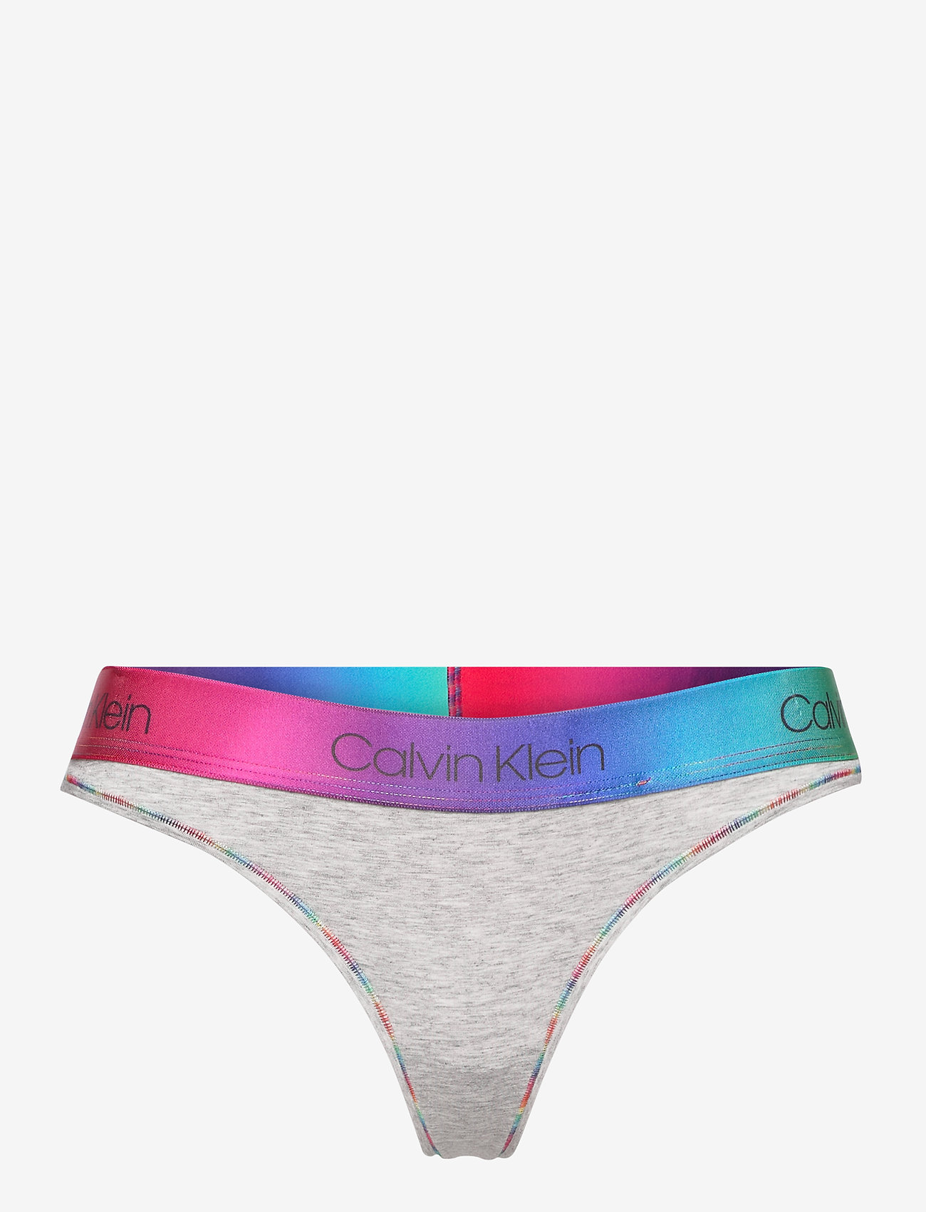 Calvin Klein - THONG - grey heather - 0