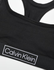Calvin Klein - UNLINED BRALETTE - tank top rinnahoidjad - black - 2