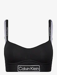 Calvin Klein - LGHT LINED BRALETTE - tank top bras - black - 0