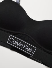 Calvin Klein - LGHT LINED BRALETTE - tank top rinnahoidjad - black - 3