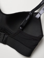 Calvin Klein - LGHT LINED BRALETTE - tank top bras - black - 4