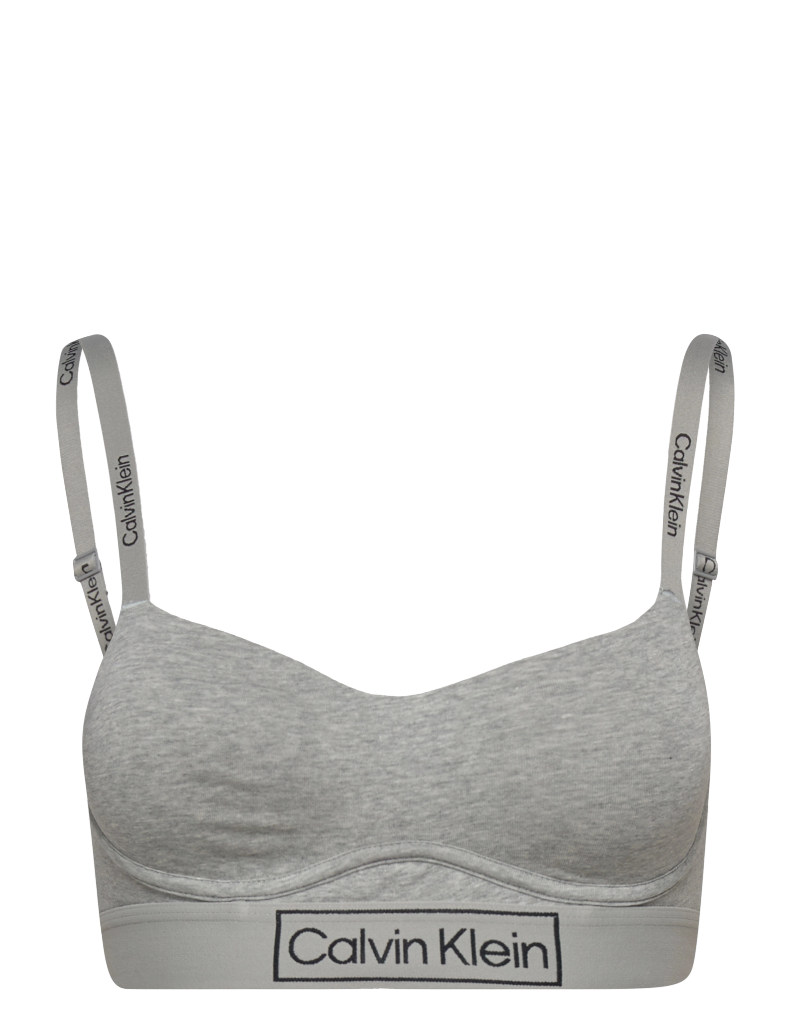 Calvin Klein - LGHT LINED BRALETTE - grey heather - 1