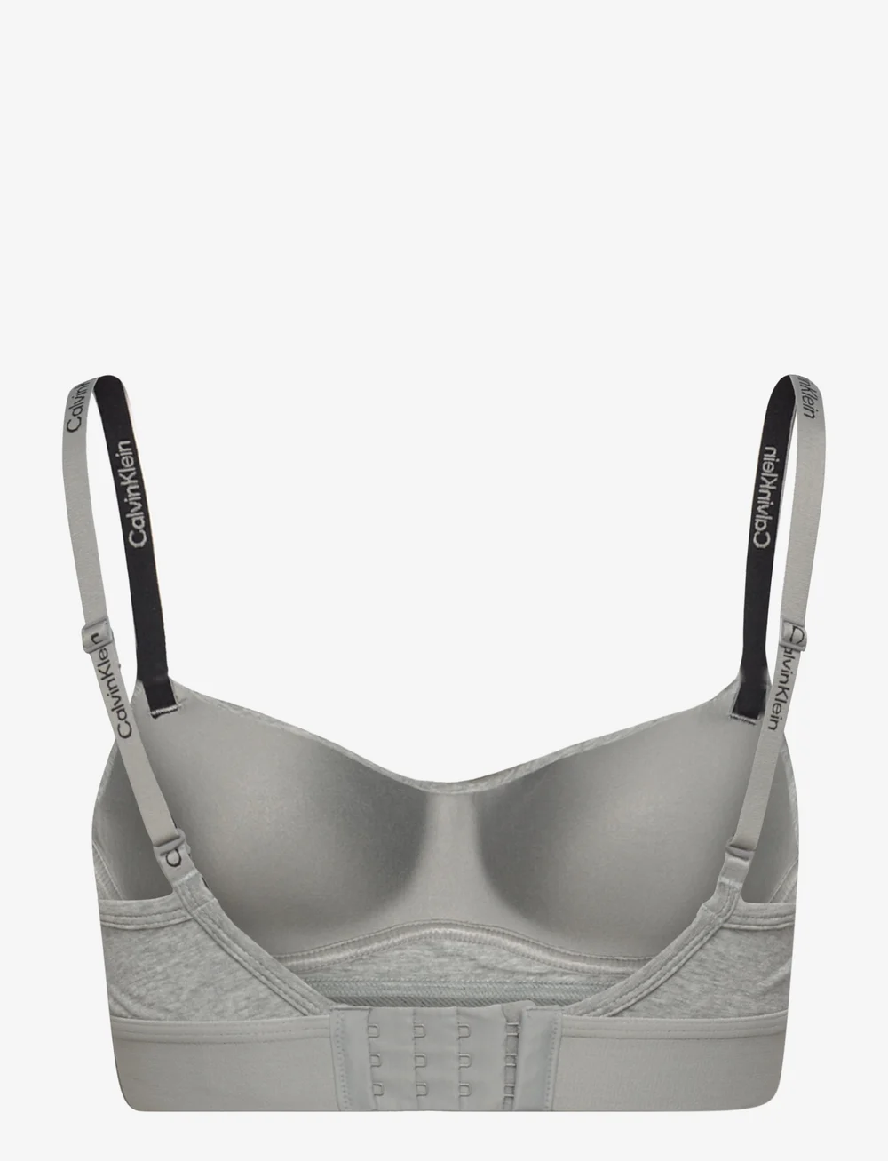 Calvin klein grey sports bra hot sale