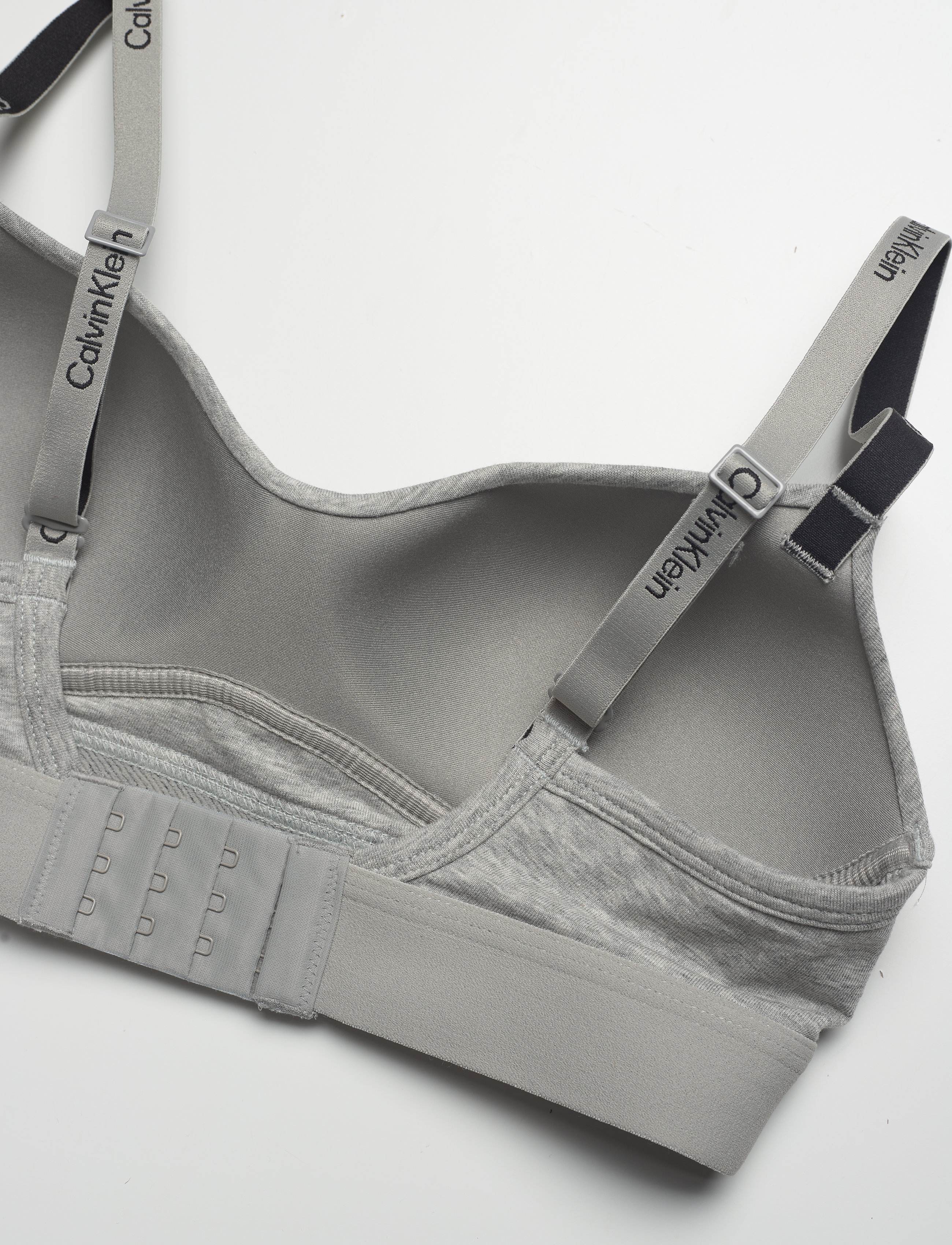 Calvin Klein - LGHT LINED BRALETTE - grey heather - 5