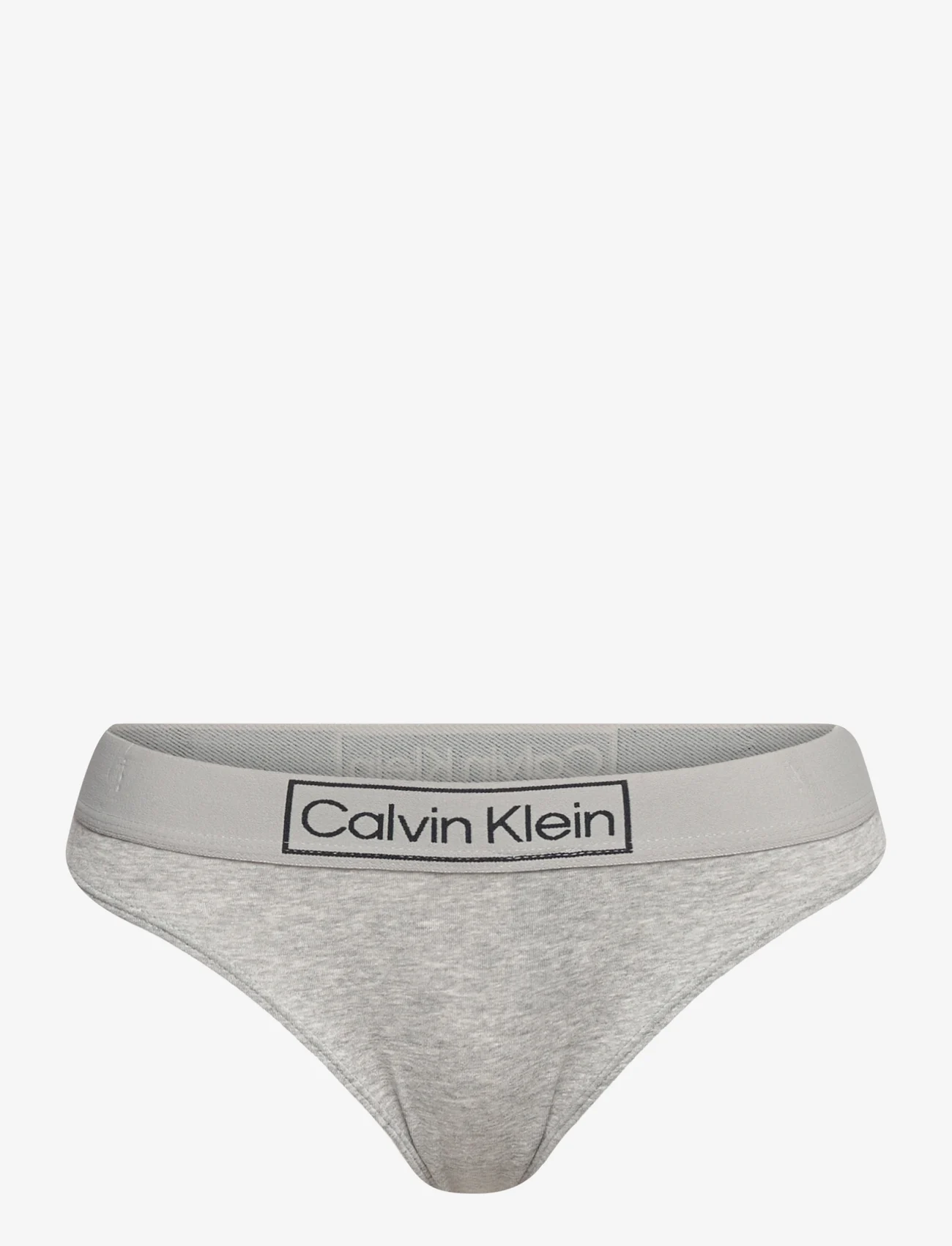 Calvin Klein - THONG - alhaisimmat hinnat - grey heather - 0
