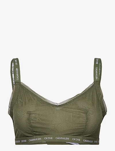 Khaki calvin klein bralette Clearance