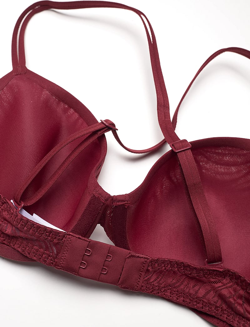 Calvin Klein - LIGHTLY LINED DEMI - push up bh'er - syrah - 4