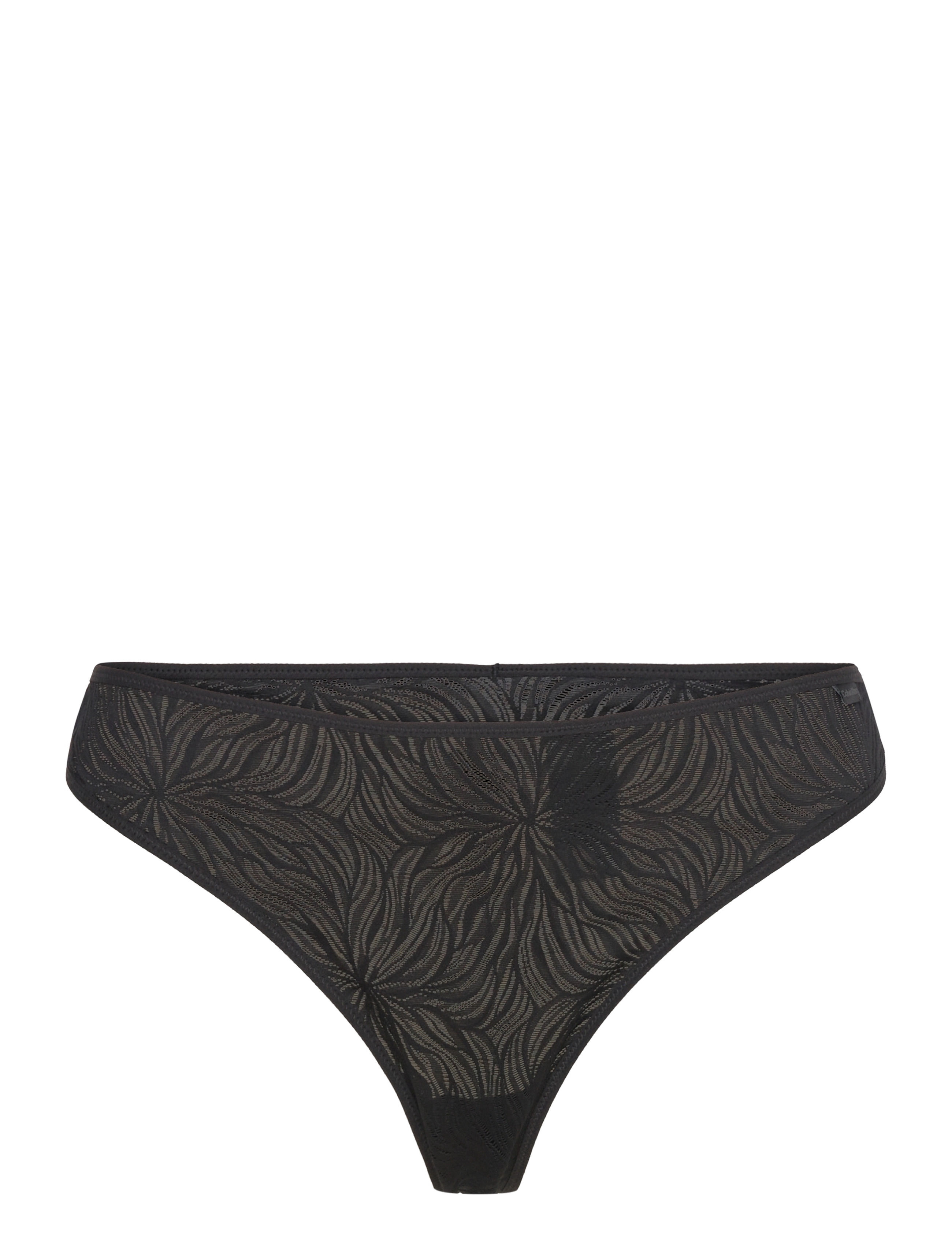 Calvin Klein THONG - Trusser - BLACK / black