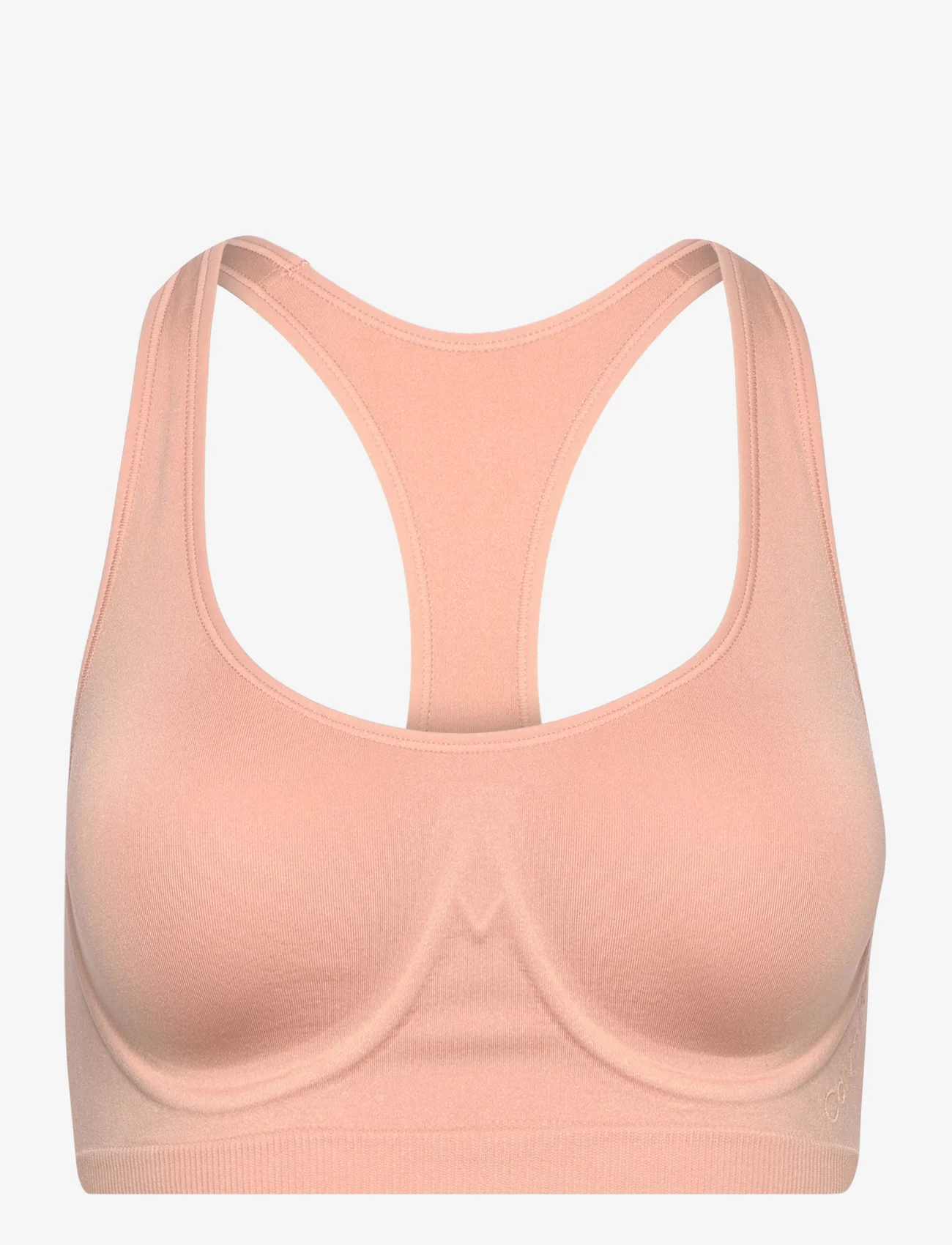 Calvin Klein - UNLINED BRALETTE - tank top bras - clay - 0