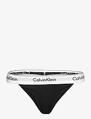 Calvin Klein - STRING THONG - najniższe ceny - black - 0