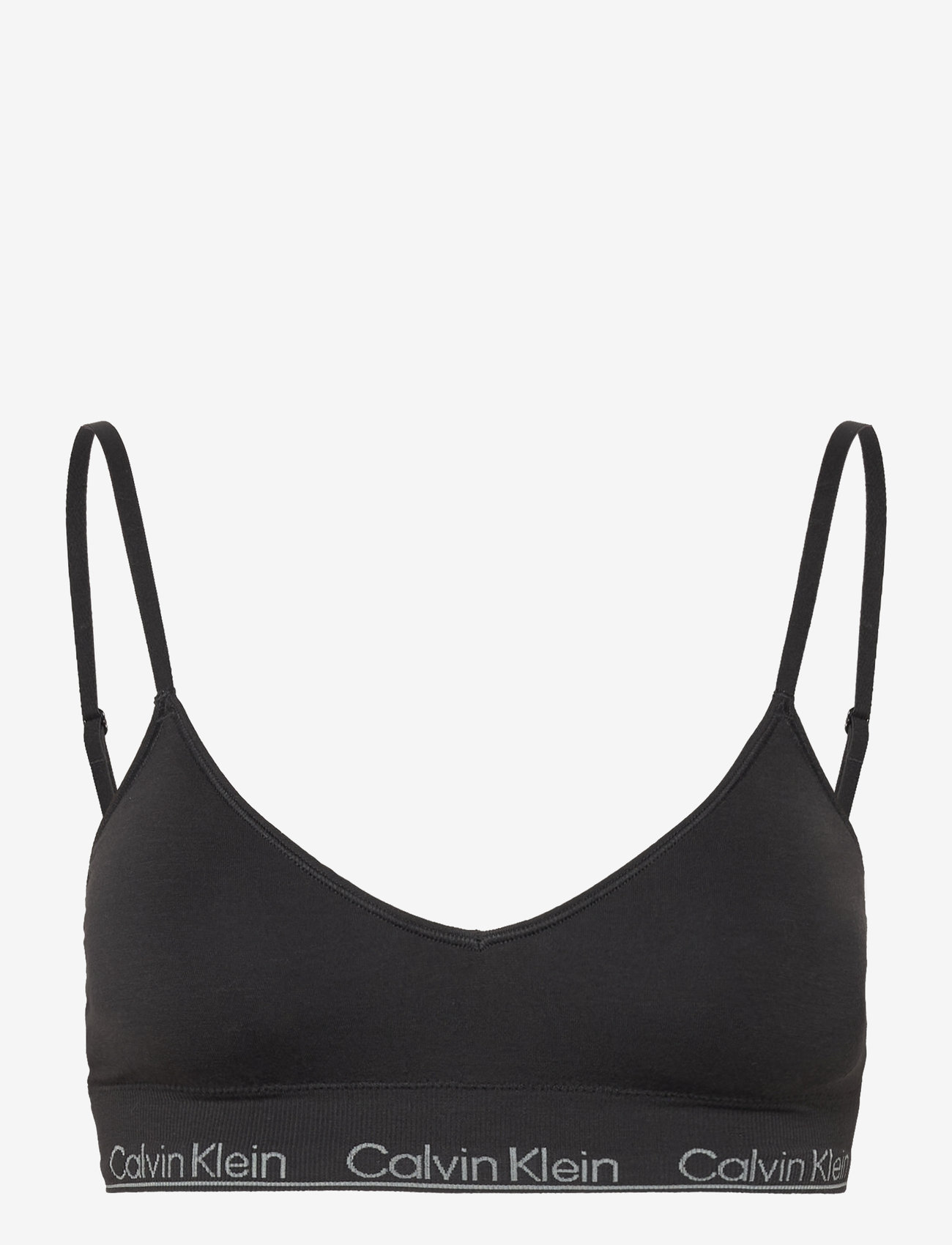 Calvin Klein - LGHT LINED TRIANGLE - rinnahoidja - black - 0