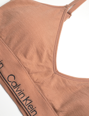 Calvin Klein - LGHT LINED TRIANGLE - bralette krūšturi - sandalwood - 3