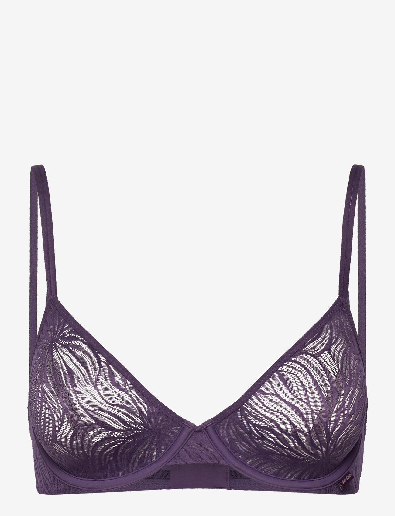 Calvin Klein - UNLINED DEMI - wired bras - purple plumeria - 0
