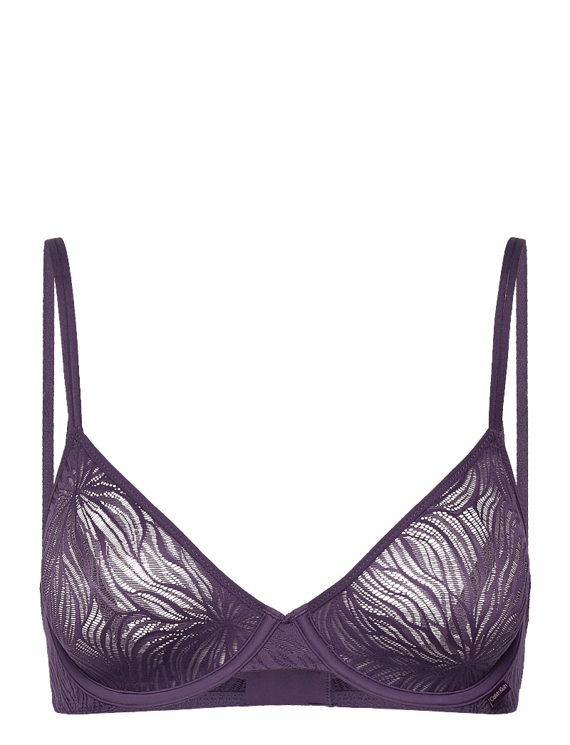 Calvin Klein - UNLINED DEMI - bügel-bh - purple plumeria - 0
