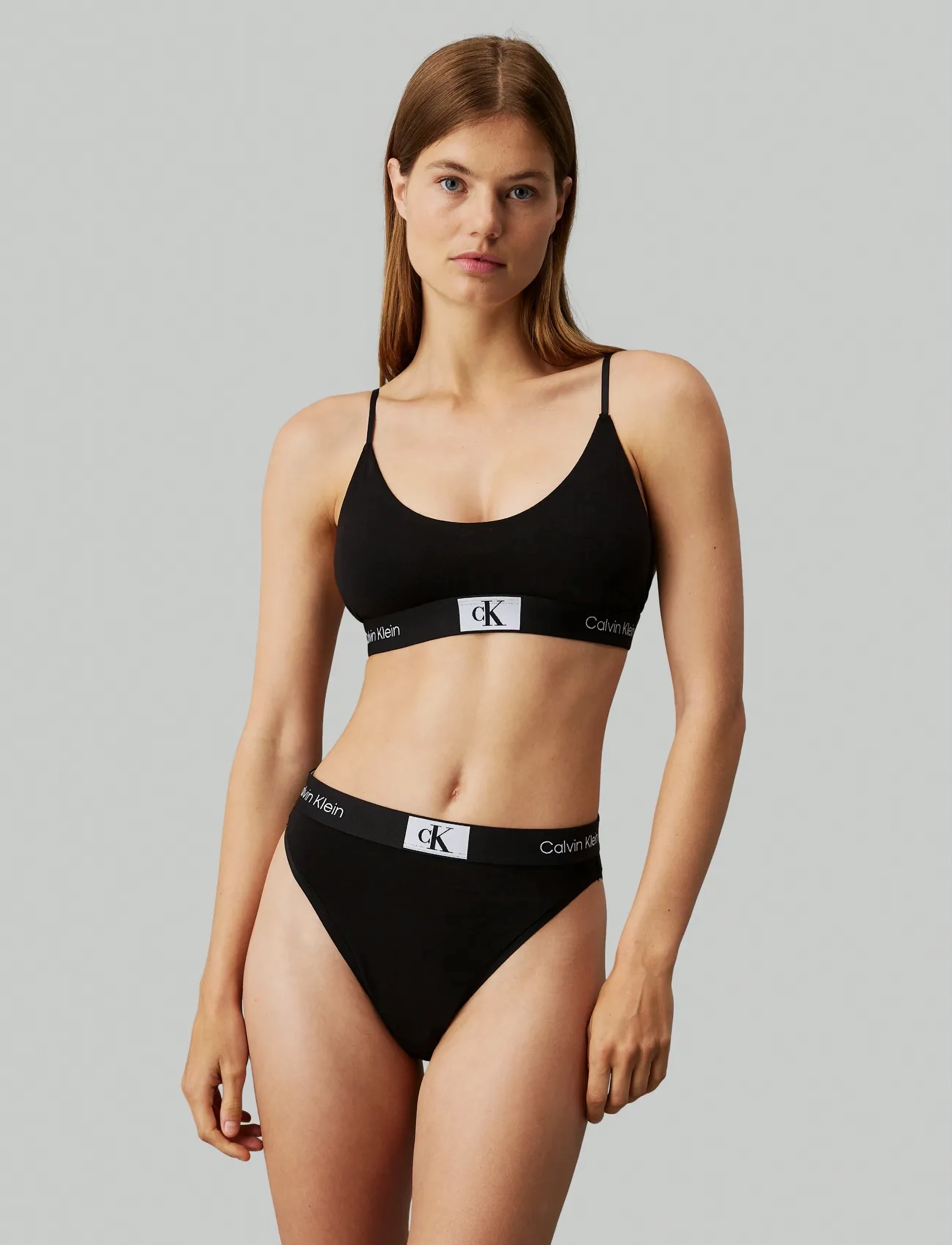 Calvin Klein - UNLINED BRALETTE - bløde bh'er - black - 4