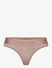 Calvin Klein - THONG - mažiausios kainos - rich taupe - 0