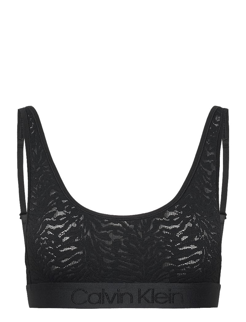 Calvin Klein - UNLINED BRALETTE - tank top bras - black - 1