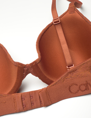 Calvin Klein - LIGHTLY LINED DEMI - visiškai krūtis dengiančios liemenėlės - ginger bread - 4