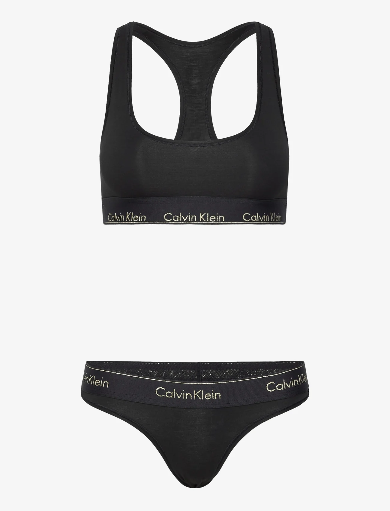 Calvin Klein - UNDERWEAR GIFT SET - liemenėlės, dėvimos po berankoviais marškinėliais - black - 0