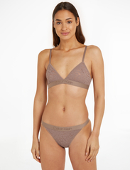 Calvin Klein - UNLINED TRIANGLE - bh's zonder beugels - rich taupe - 1