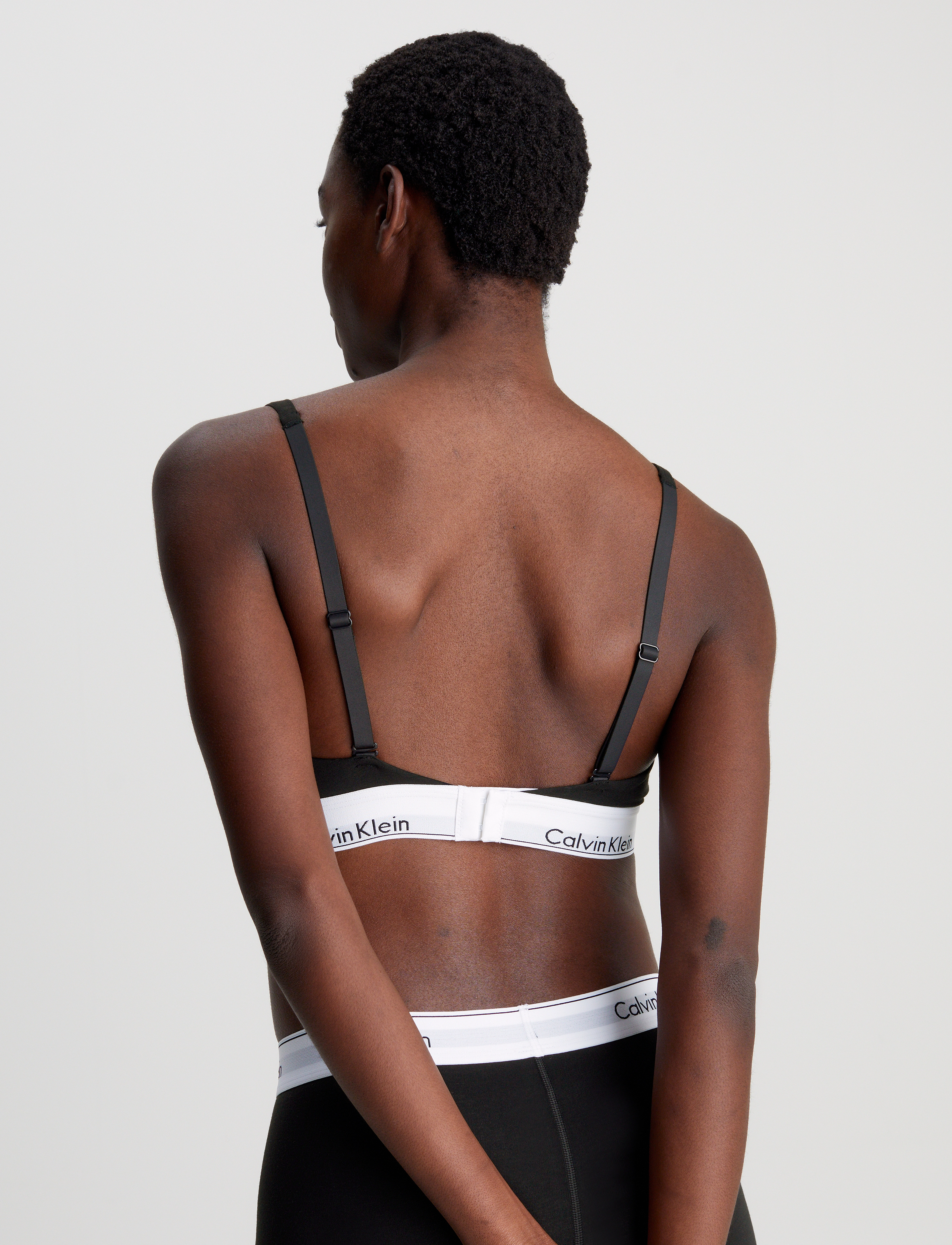 Calvin Klein - LIGHTLY LINED BRALETTE - black - 2