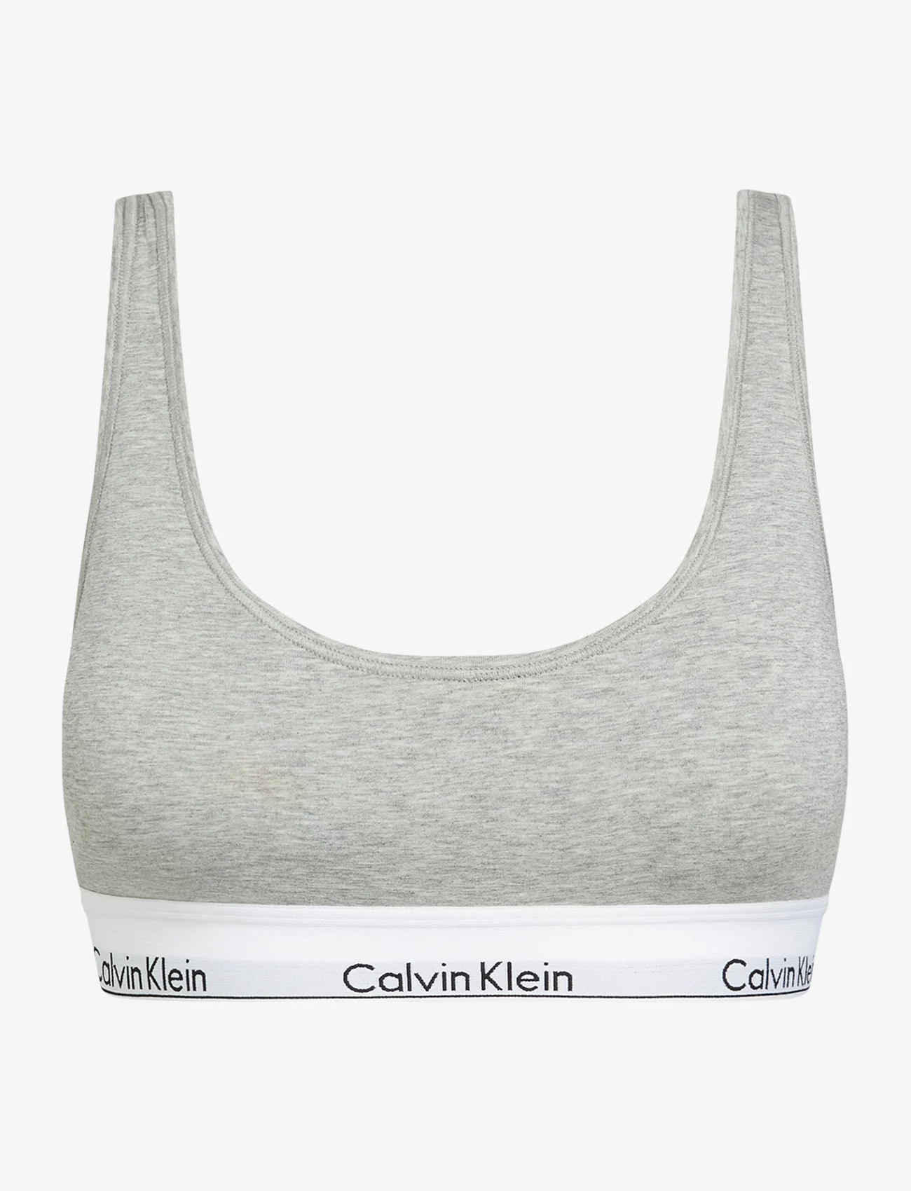 Calvin Klein - LIGHTLY LINED BRALETTE - braletė - grey heather - 0