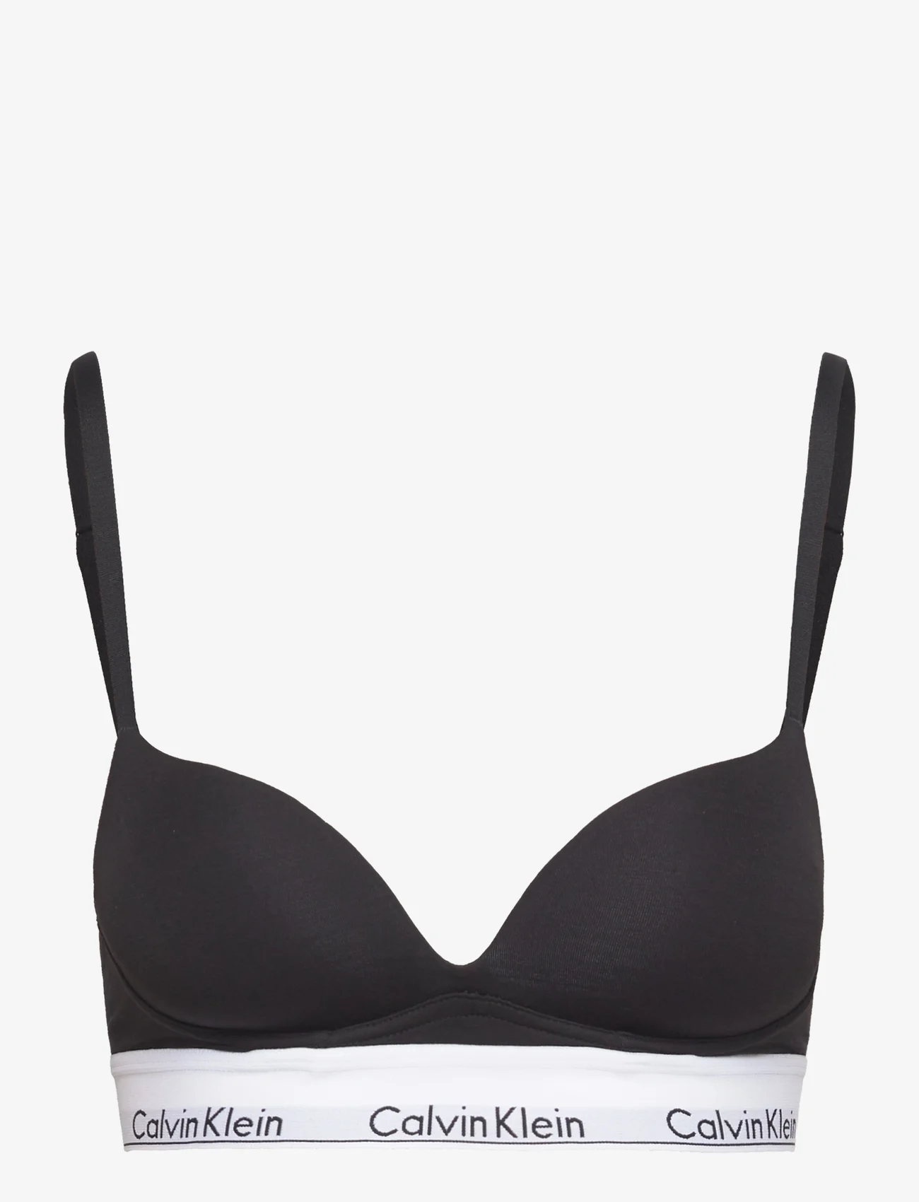 Calvin Klein - PLUNGE PUSH UP - push up bras - black - 0