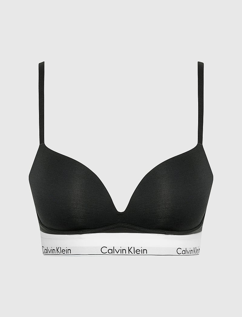 Calvin Klein - PLUNGE PUSH UP - plunge bhs - black - 2