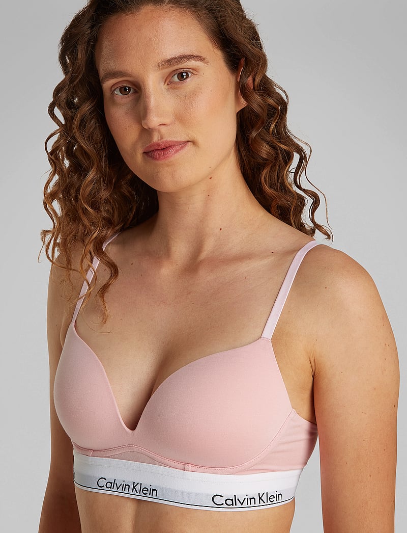 Calvin Klein - PLUNGE PUSH UP - plunge bh'er - buff pink - 2