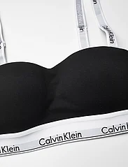 Calvin Klein - LIGHTLY LINED BANDEAU - kaarituettomat rintaliivit - black - 5