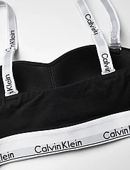 Calvin Klein - LIGHTLY LINED BANDEAU - kaarituettomat rintaliivit - black - 6