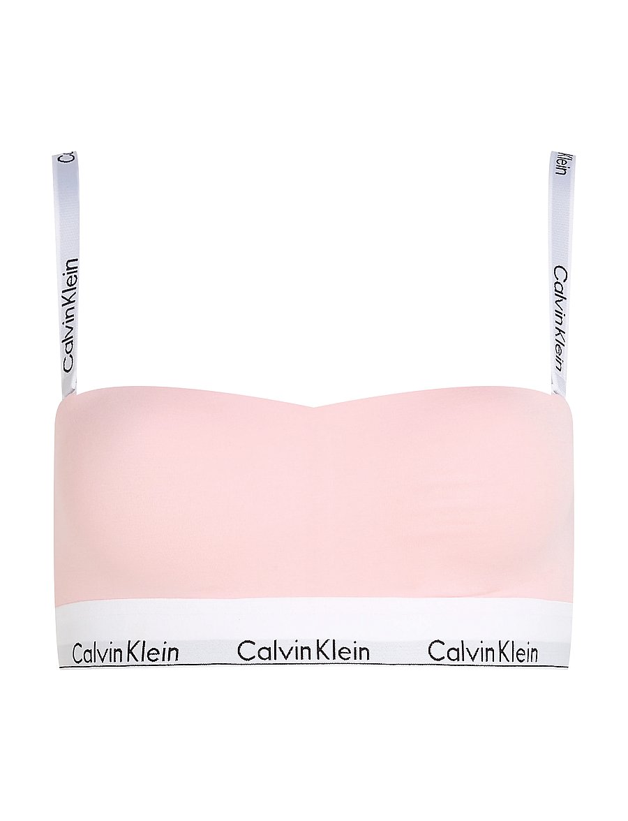 Calvin Klein - LIGHTLY LINED BANDEAU - buff pink - 0