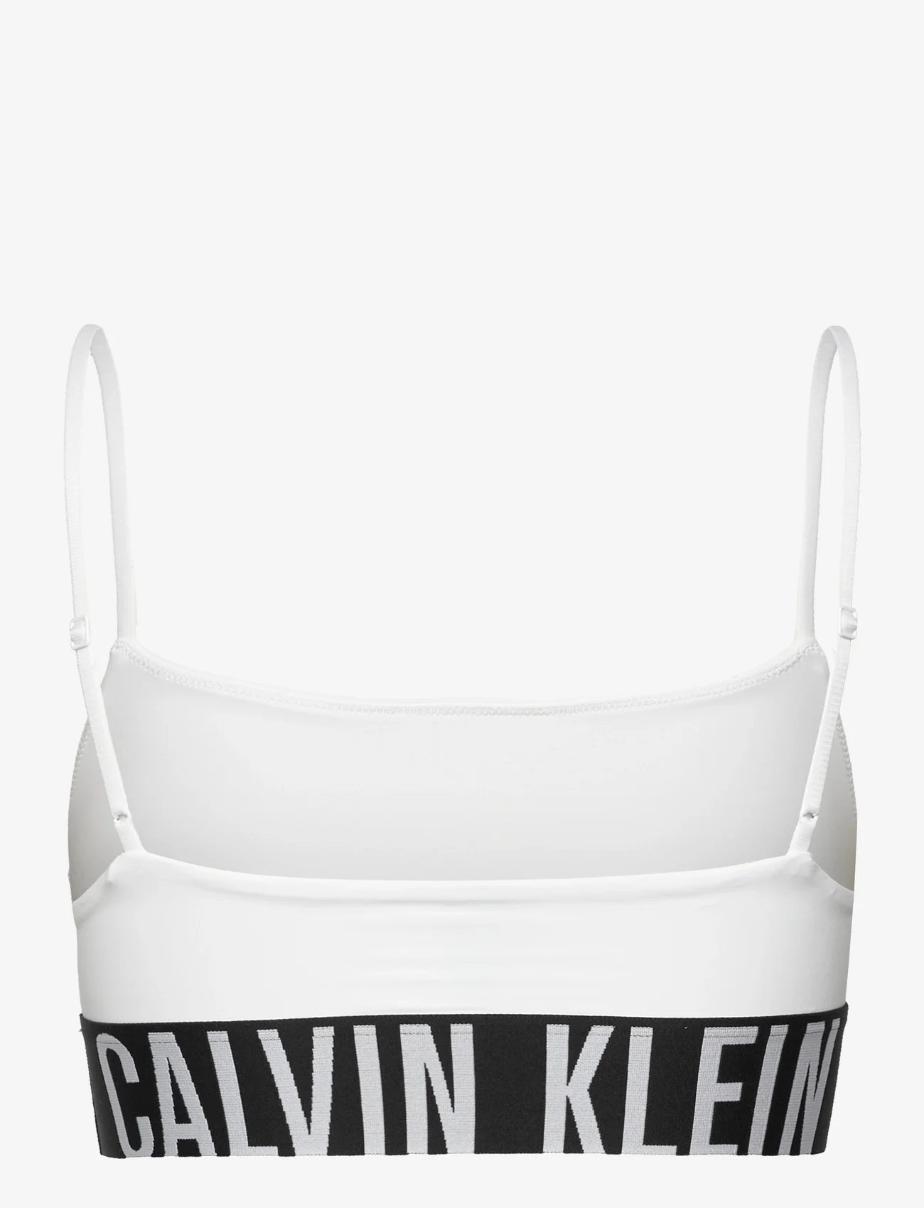 Calvin Klein - UNLINED BRALETTE - braletki - white - 1
