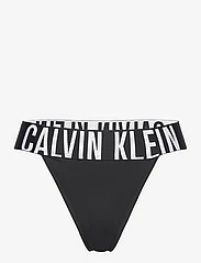 Calvin Klein - HIGH LEG THONG - lägsta priserna - black - 0