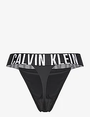 Calvin Klein - HIGH LEG THONG - lägsta priserna - black - 1