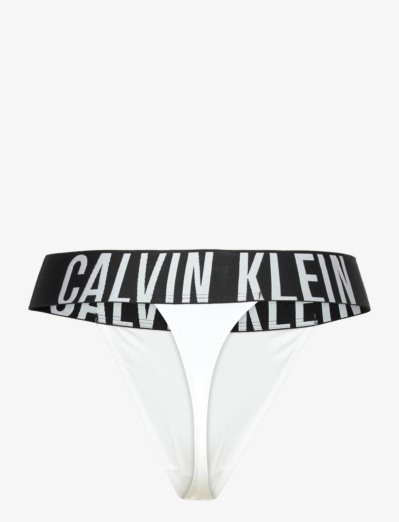 Calvin Klein - HIGH LEG THONG - de laveste prisene - white - 1