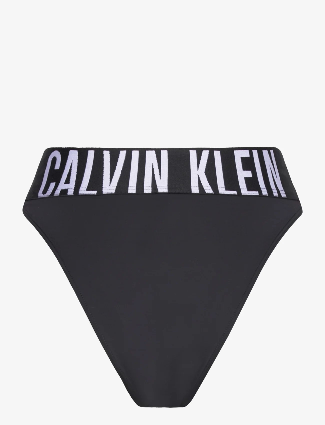 Calvin Klein - HIGH LEG TANGA - lägsta priserna - black - 1