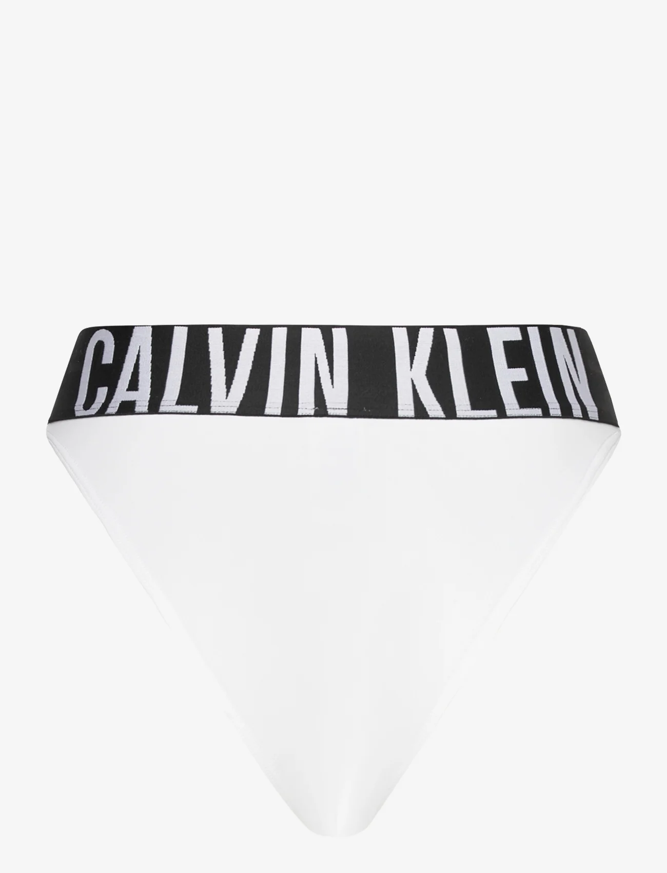 Calvin Klein - HIGH LEG TANGA - mažiausios kainos - white - 1