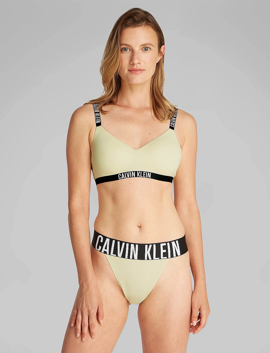 Calvin Klein - LGHTLY LINED BRALETTE - lime cream - 0