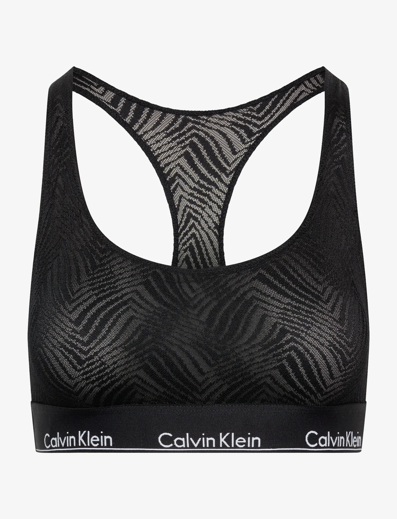 Calvin Klein - UNLINED BRALETTE - tank top-bh'er - black - 0