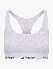 Calvin Klein - UNLINED BRALETTE - liemenėlės, dėvimos po berankoviais marškinėliais - lavender blue - 0