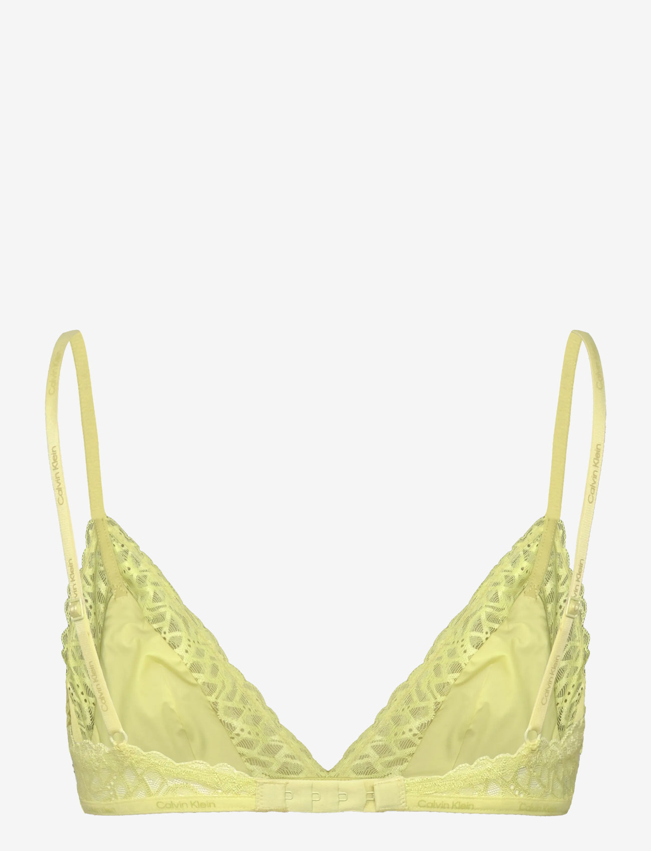 Calvin Klein - WIRE FREE TRIANGLE - bh'er uden bøjle - pale lime yellow - 2