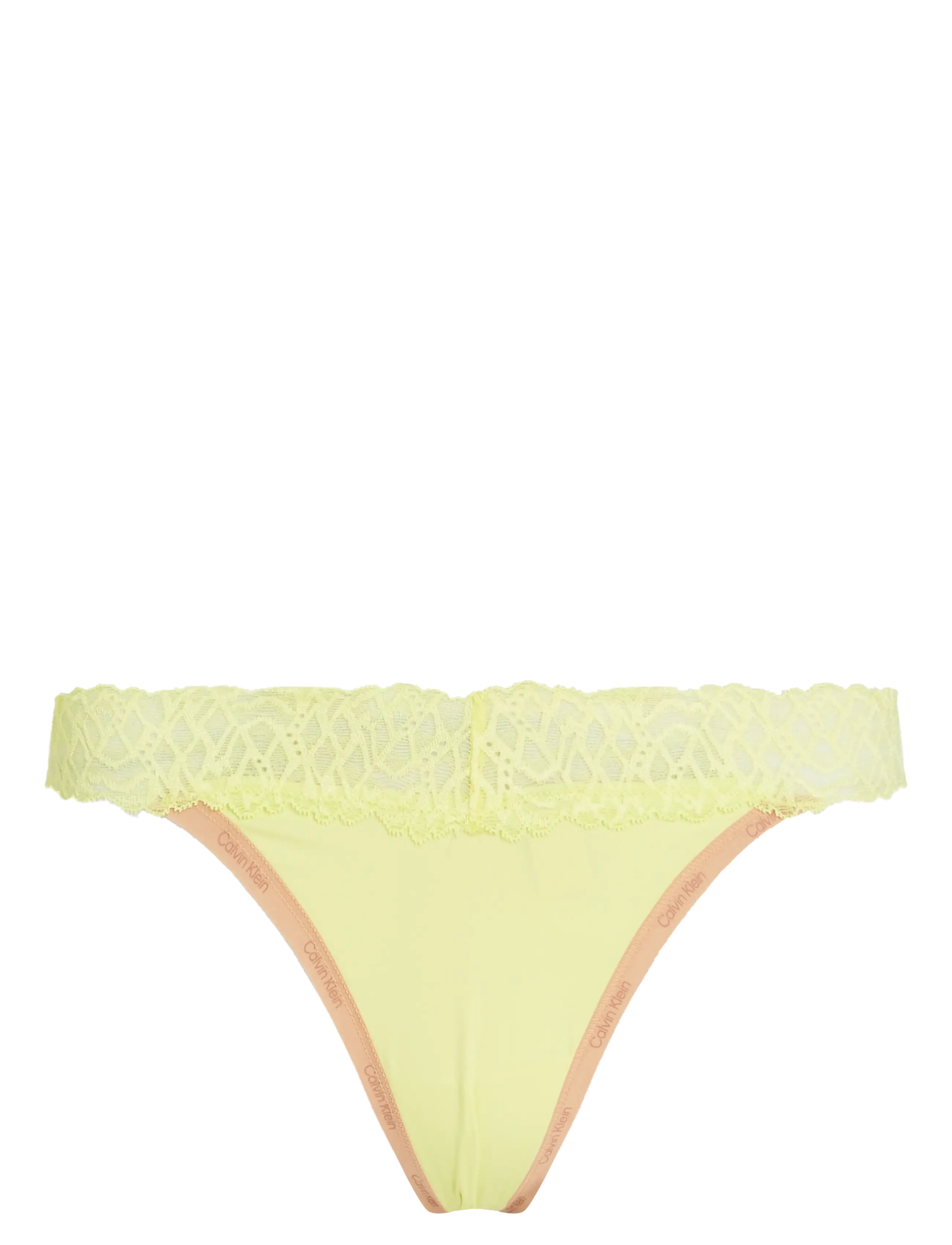 Calvin Klein Thong, XL, Yellow, Trusser > G-Streng, Dame